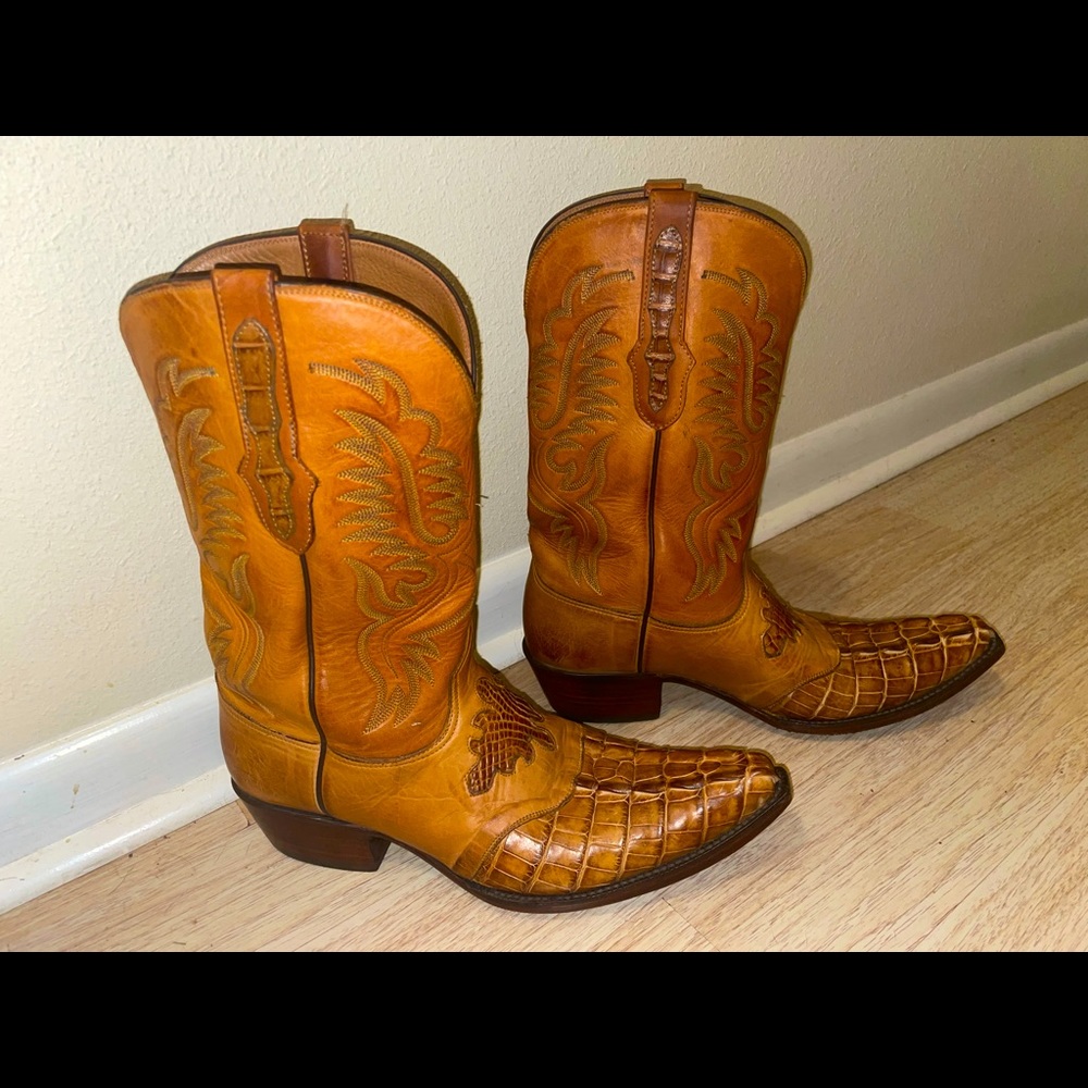 Alligator Boots Black Jack